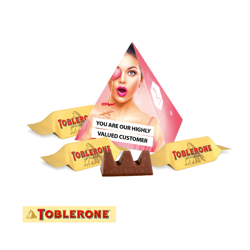 Personalised Toblerone Mini Pyramid