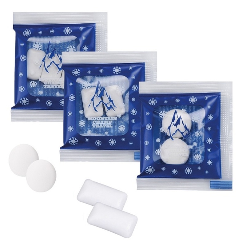 Promotional Chewing Gum Flow Pack