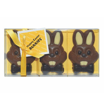 Novelty Gift Box With Luxury Chocolate Easter Bunnies