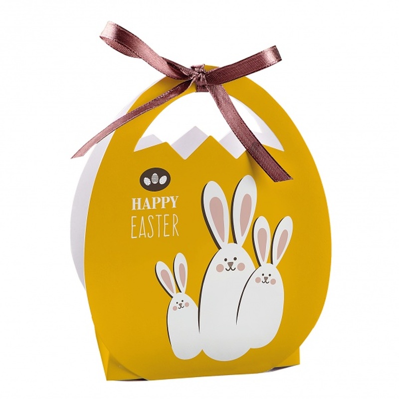 Personalised Easter Egg Box with bow