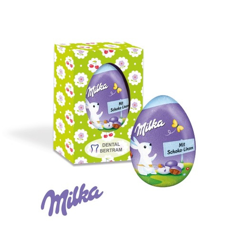 Personalised Boxed Milka Easter Egg