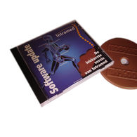 Chocolate CD in Personalised Case