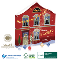 Personalised Lindt Compostable and biodegradable House Advent calendar