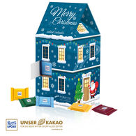 Personalised Ritter Sport 3D House Advent Calendar