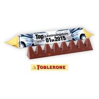 Personalised 35g Toblerone bar with Fully Printed Sleeve