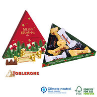 Personalised Toblerone Christmas Triangular Gift Box