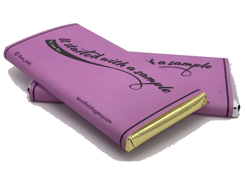 100g Personalised Chocolate Bar