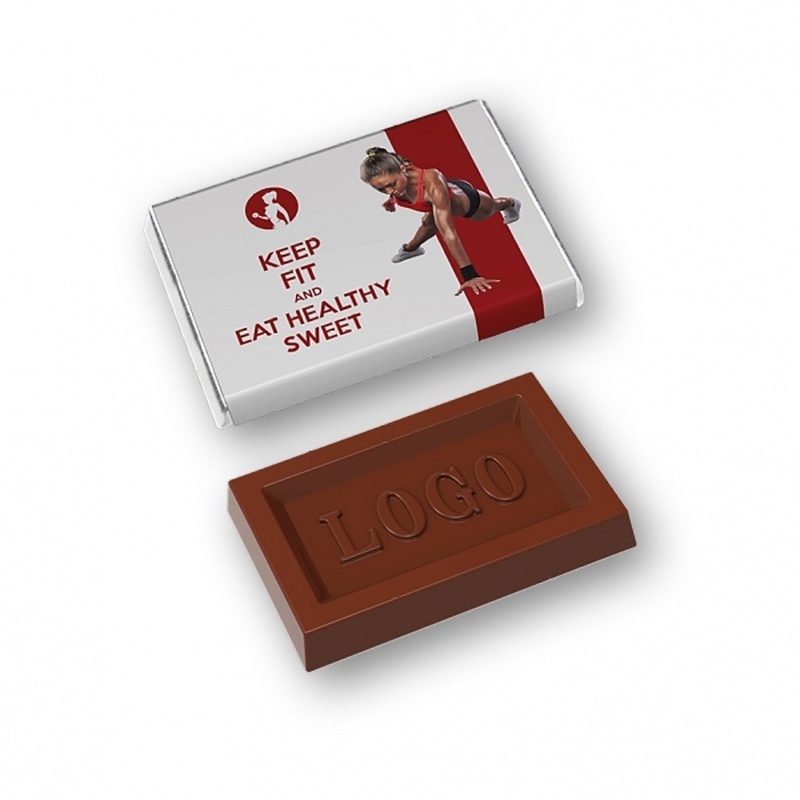Personalised Mini Logo Chocolate Bar