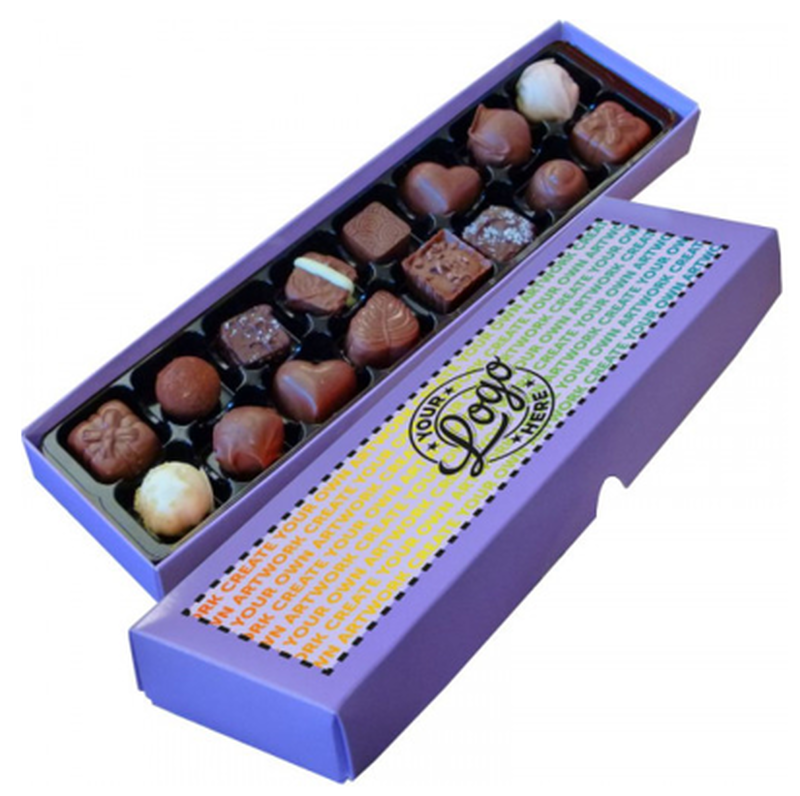 Luxury Personalised 16 choc Truffle Box