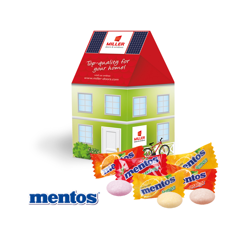 Personalised House Gift Box with Mentos