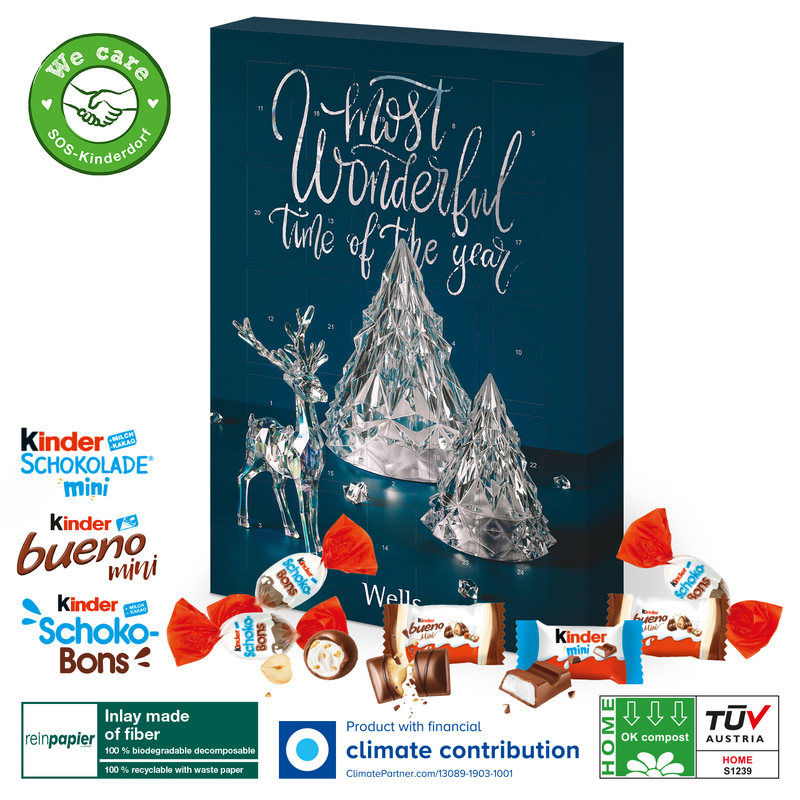 Bespoke Extra Large Kinder Advent Calendar