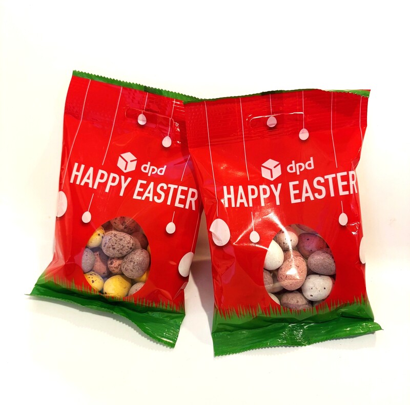 Personalised Mini Egg Sachet