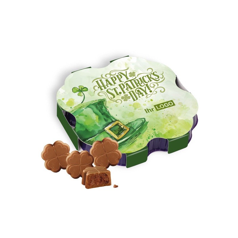 Personalised Thank You Box With Milka Pralines 