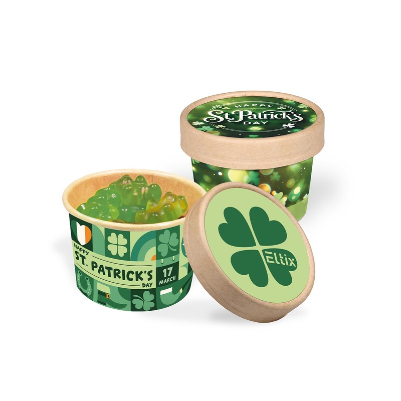 Personalised Fruit Jelly Bear Pot 25g