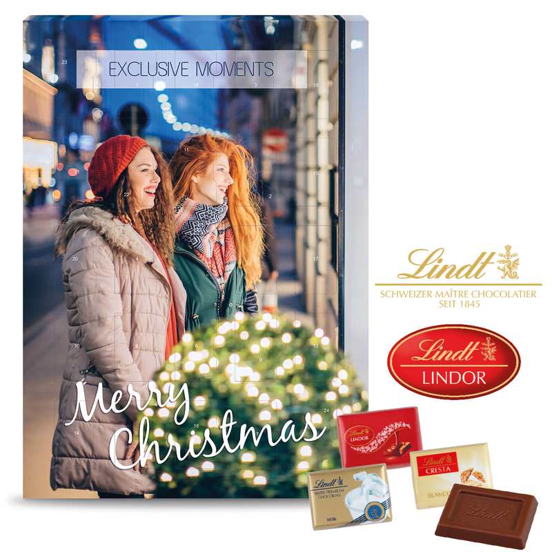 Personalised Lindt Exclusive Wall Calendar