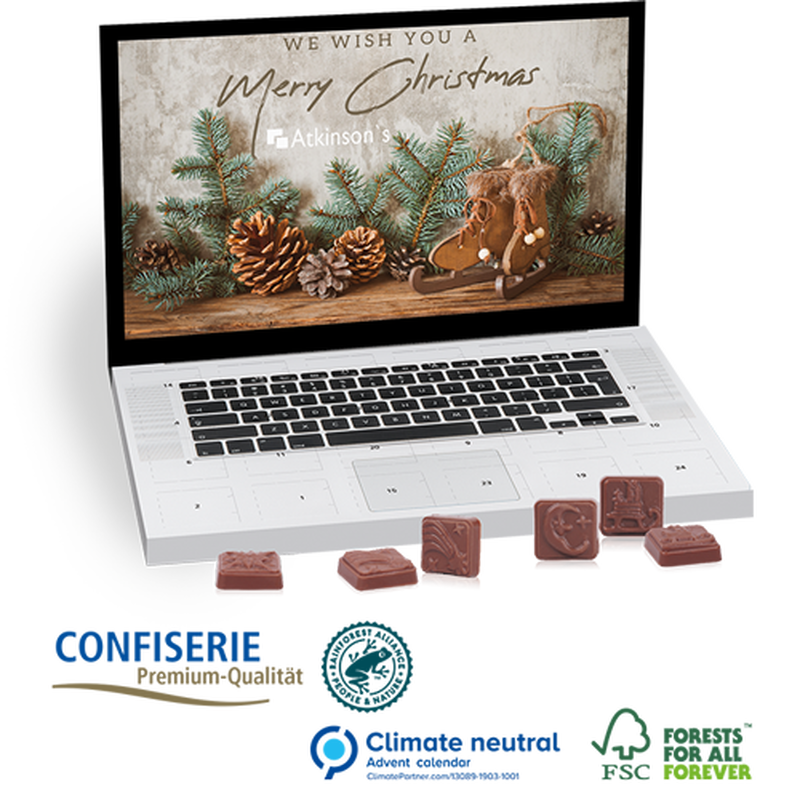 Laptop design Classic Desktop Advent Calendar 