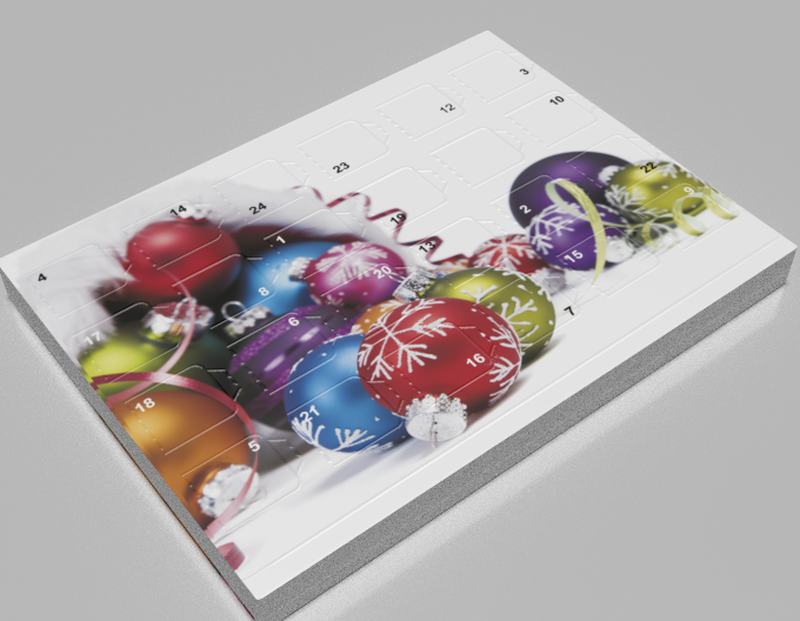 Small Desktop Chocolate A5 Advent Calendar