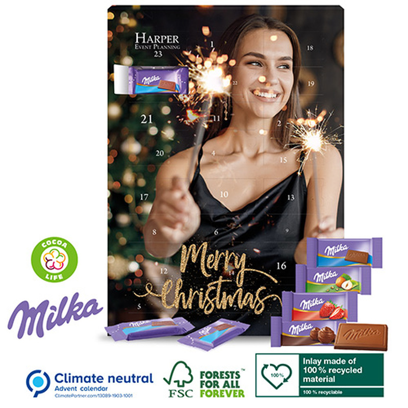 Milka Wall Advent Calendar with mixed fillings  