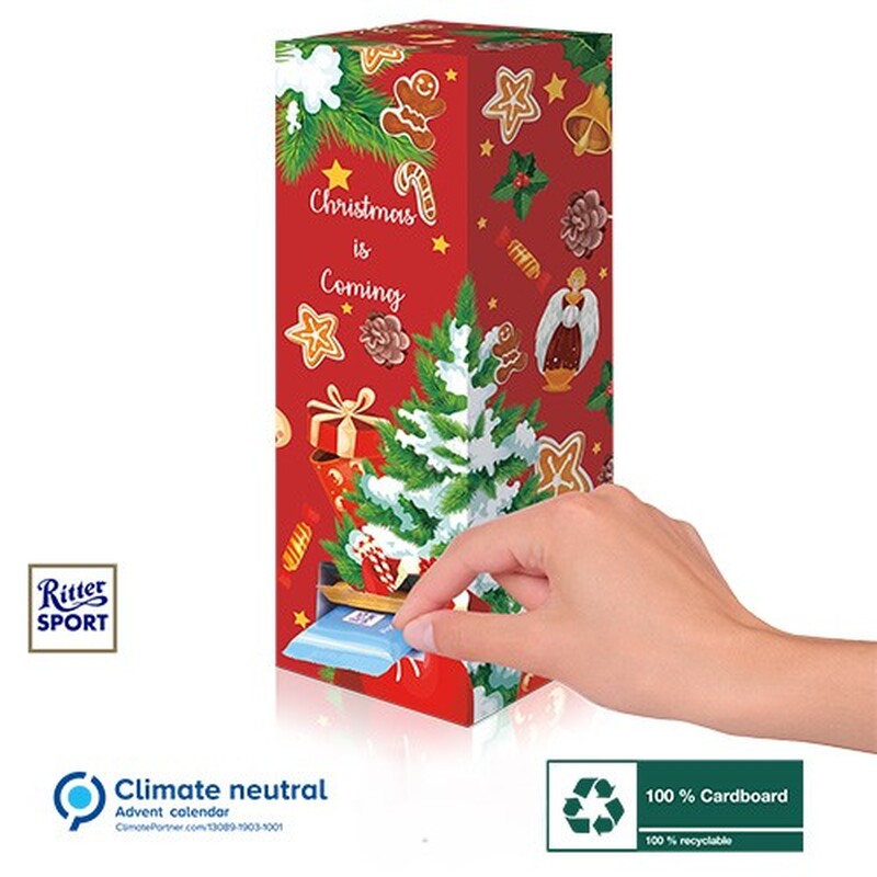 Ritter Sport Tower Advent Calendar