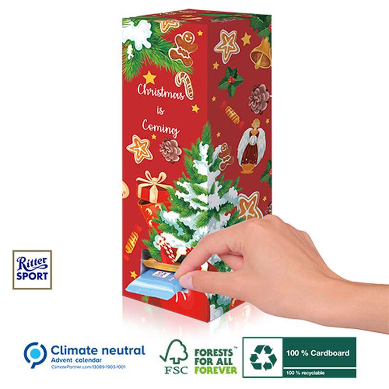 Ritter Sport Tower Advent Calendar