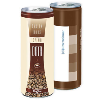 Personalised Cans of Iced Coffee Latte