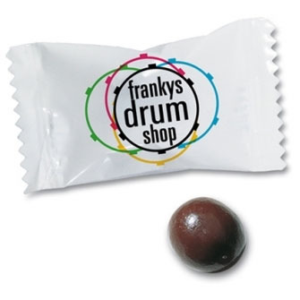 Chocolate Coated Coffee Beans in Flow Pack