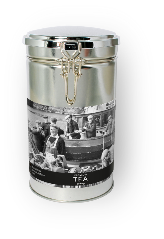 Personalised Clamp lid tin Premium Blend Tea