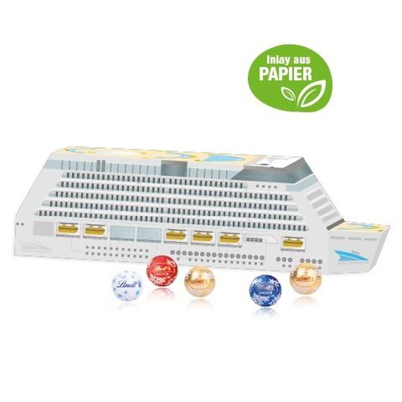Lindt 3D Cruise Ship Advent Calendar