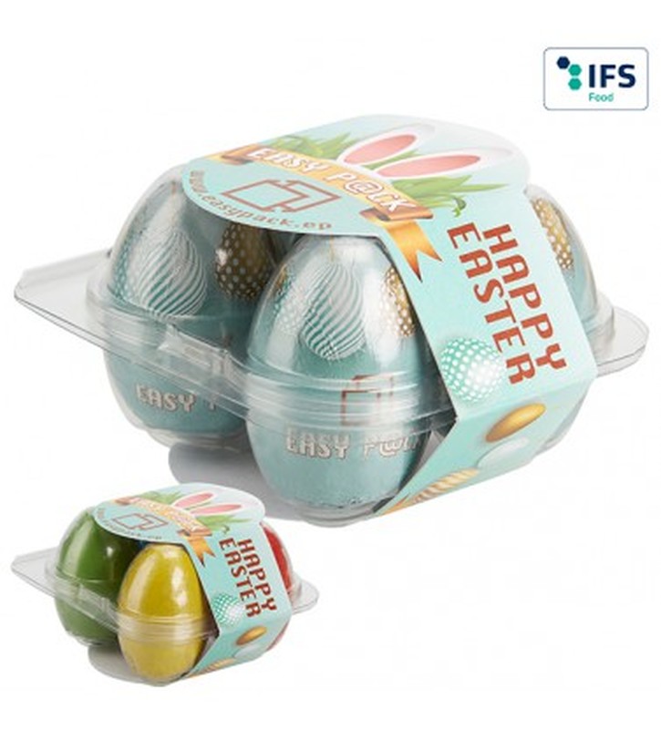 Personalised Easter 4 Egg Carton 