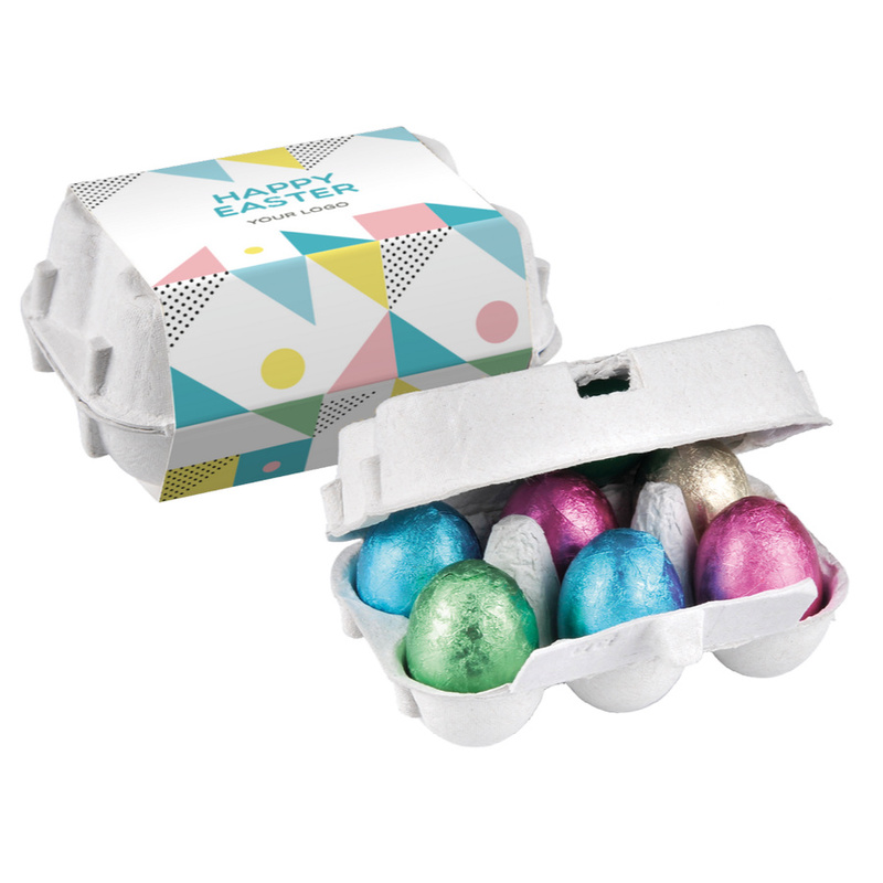 Personalised Mini 6 Easter egg carton 