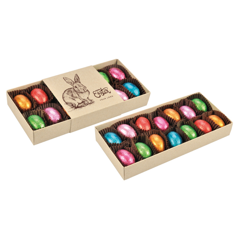 Personalised mini eggs gift box large