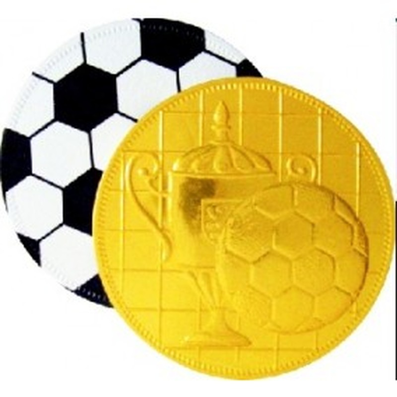Personalised Moulded Football Coin
