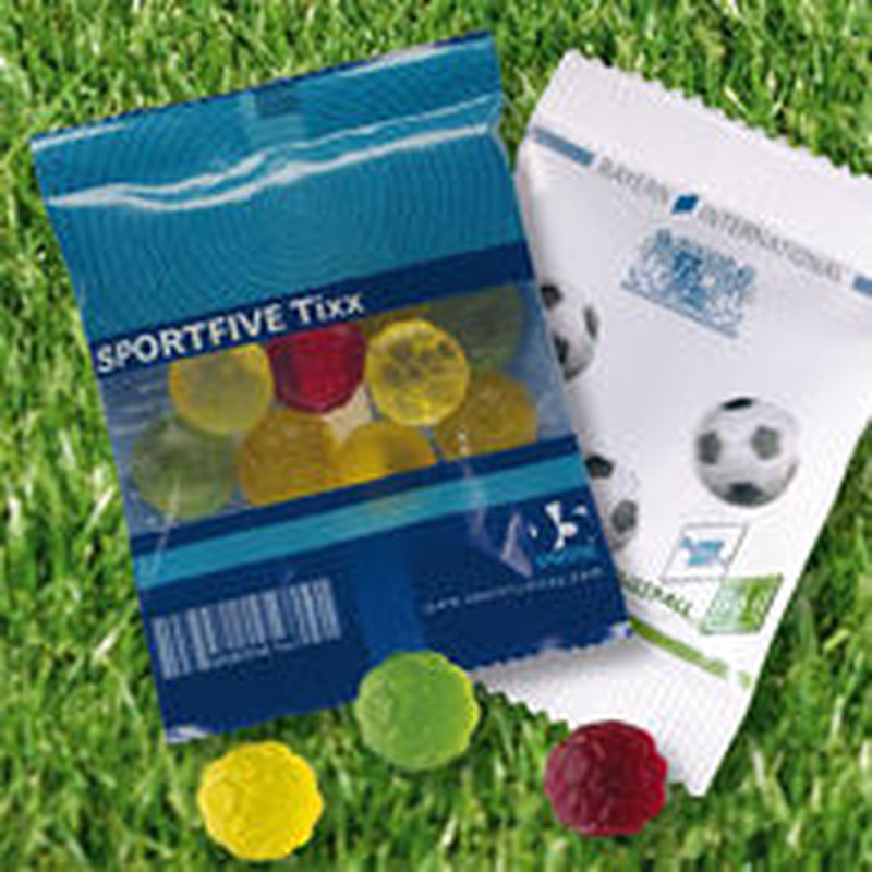 Football Mini Jelly Sachets