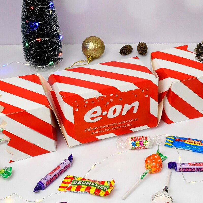 Personalised Christmas retro sweet Cracker