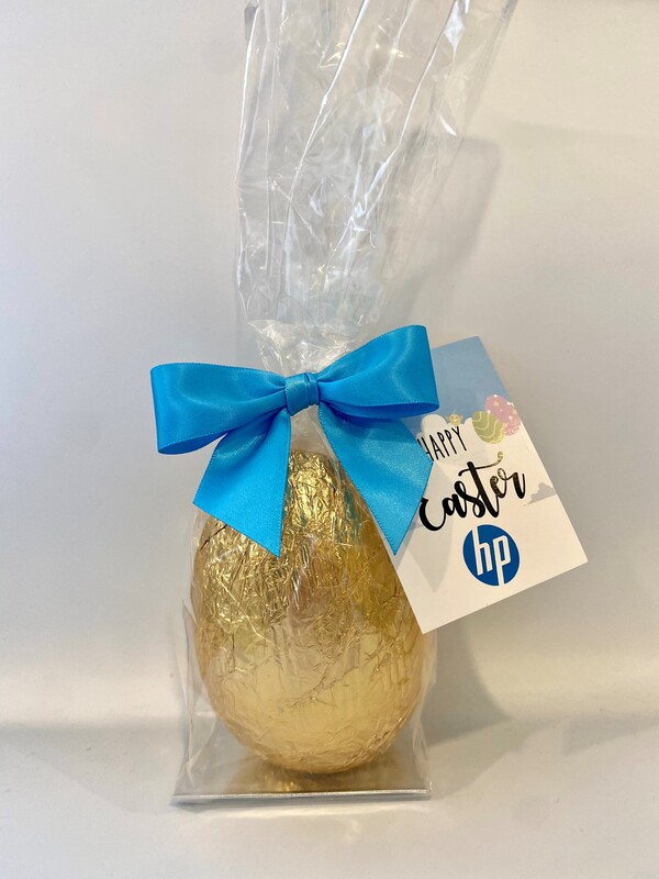 Personalised 100g Easter Egg in cello