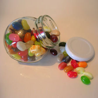 100g Jars of Jelly Beans