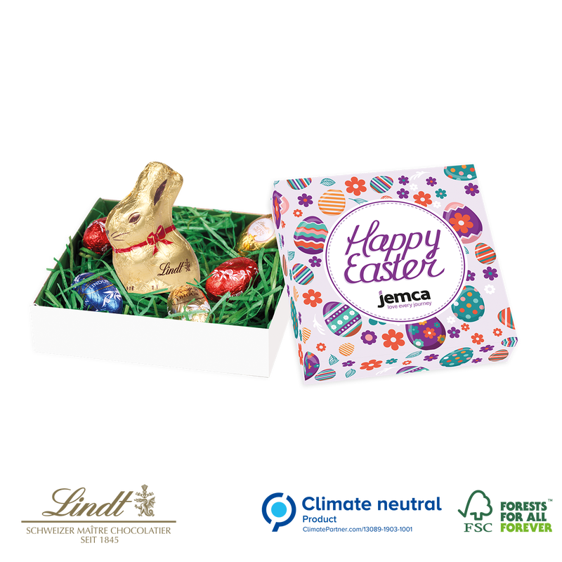 Lindt Personalised Easter Bunny and Egg Box