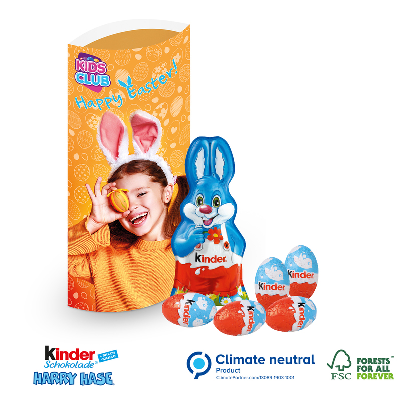 Personalised Easter Kinder Pillar Box