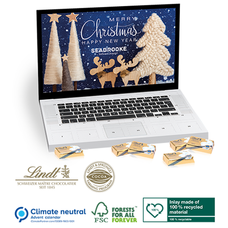 Laptop Lindt Select Advent Calendar