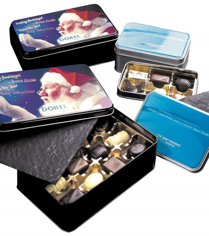 Leonidas Chocolate Tin Gift Box - 12 Pralines