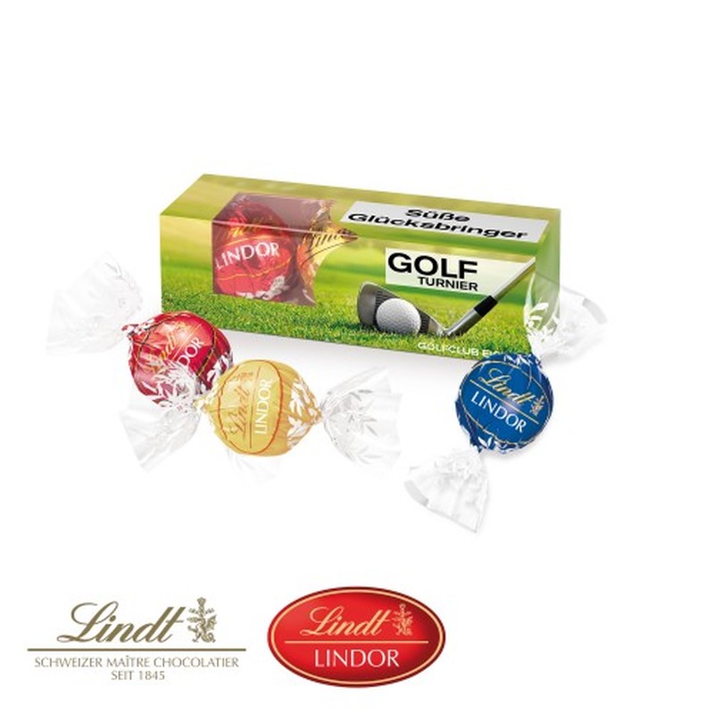 Personalised Lindor 3 ball gift box