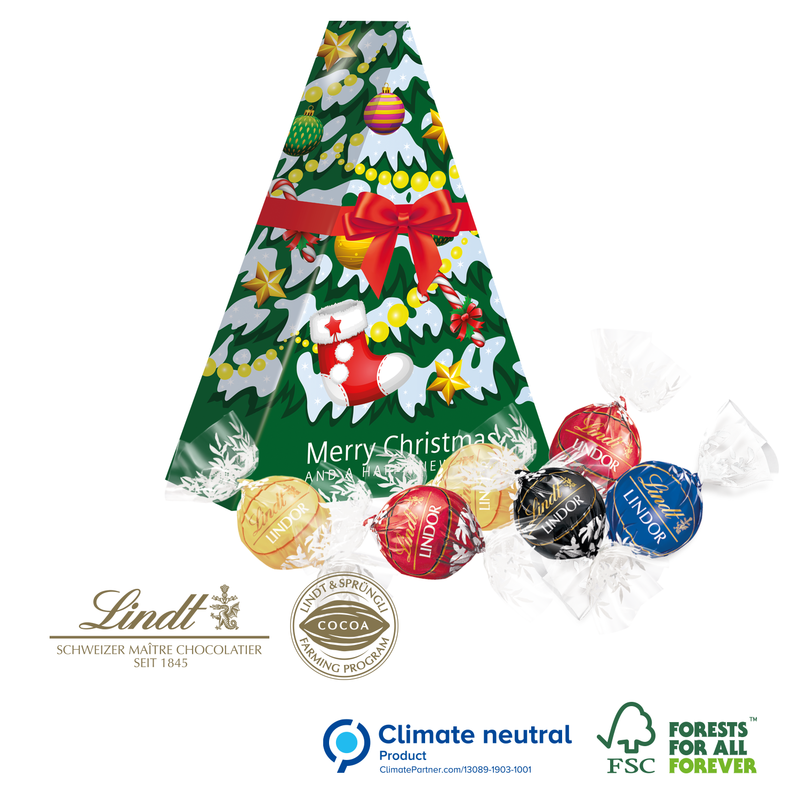 Lindt Lindor Christmas Present Tree