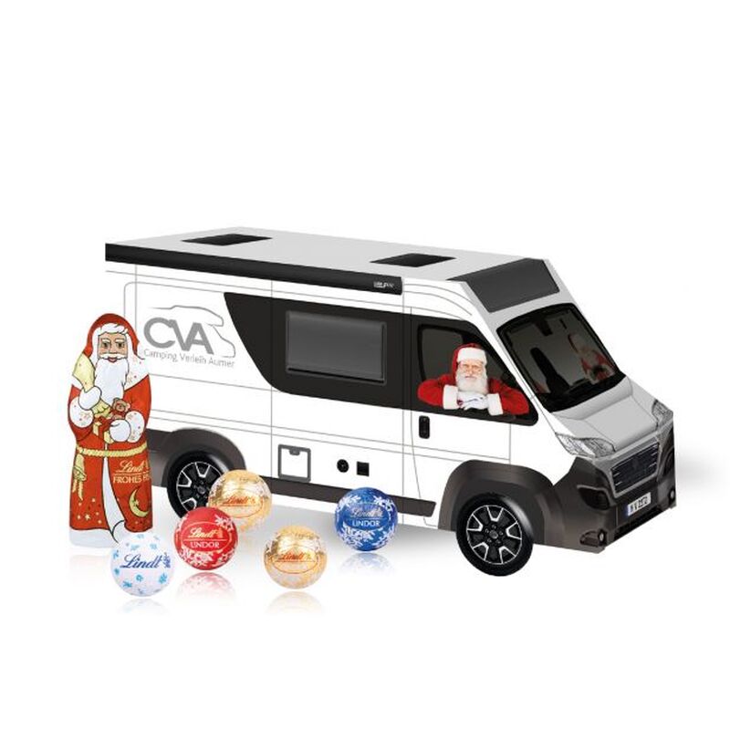Lindt Christmas Camper Van Gift Box