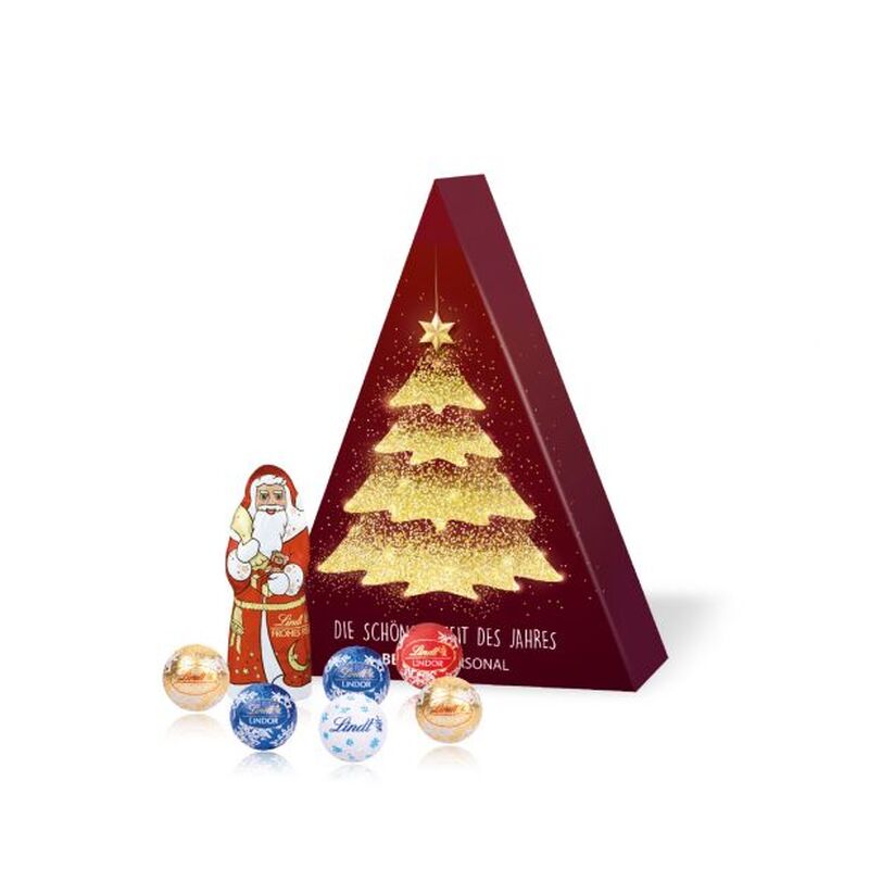 Lindt Christmas Santa Gift Box