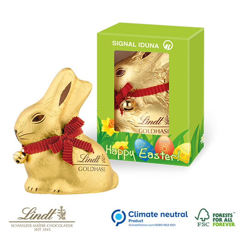 Lindt Bunny in Personalised Box 100g