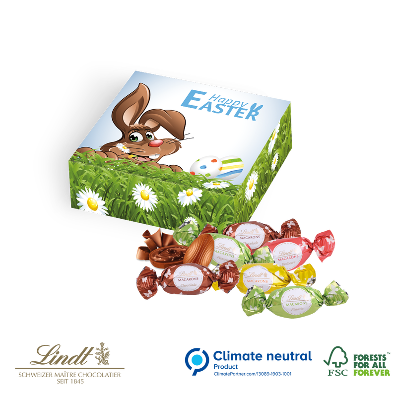 Lindt Easter Box with Lindt Macarons Easter Eggs
