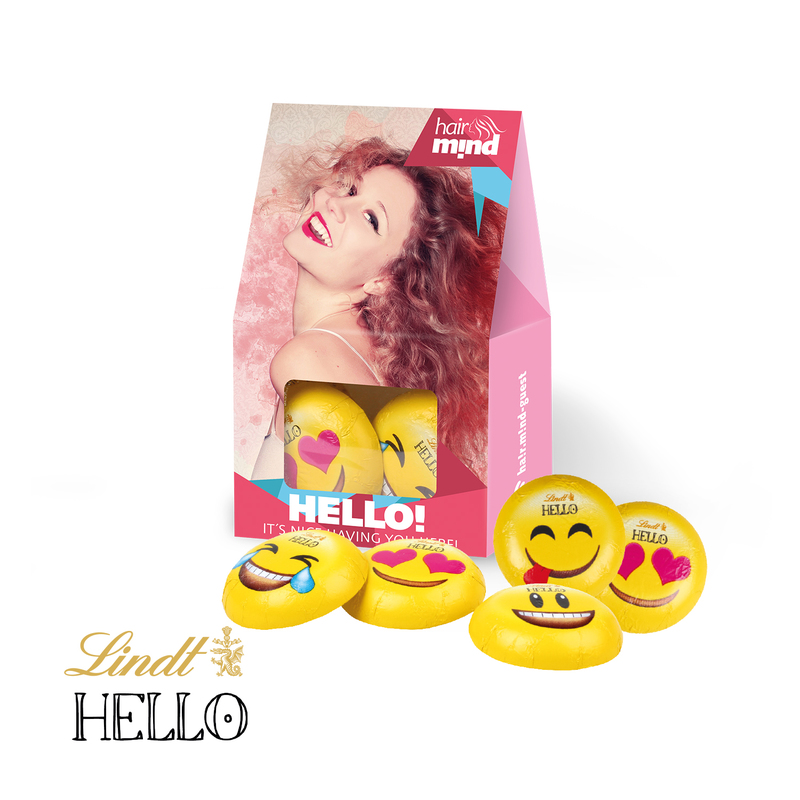 Personalised Lindt Emoji Presentbox