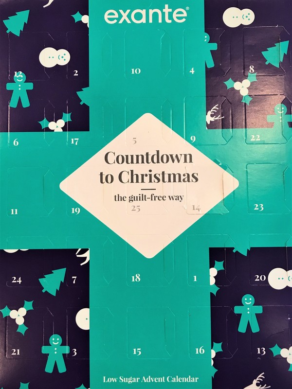 Personalised Low sugar and High protein Advent Calendar 