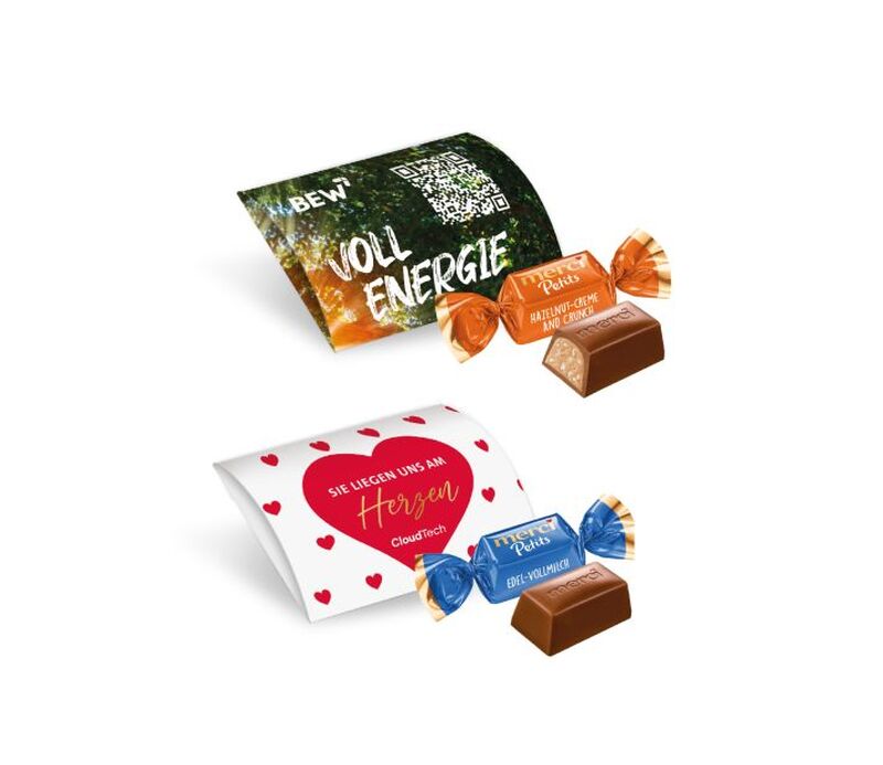 Personalised Merci Petits Pillow Box 