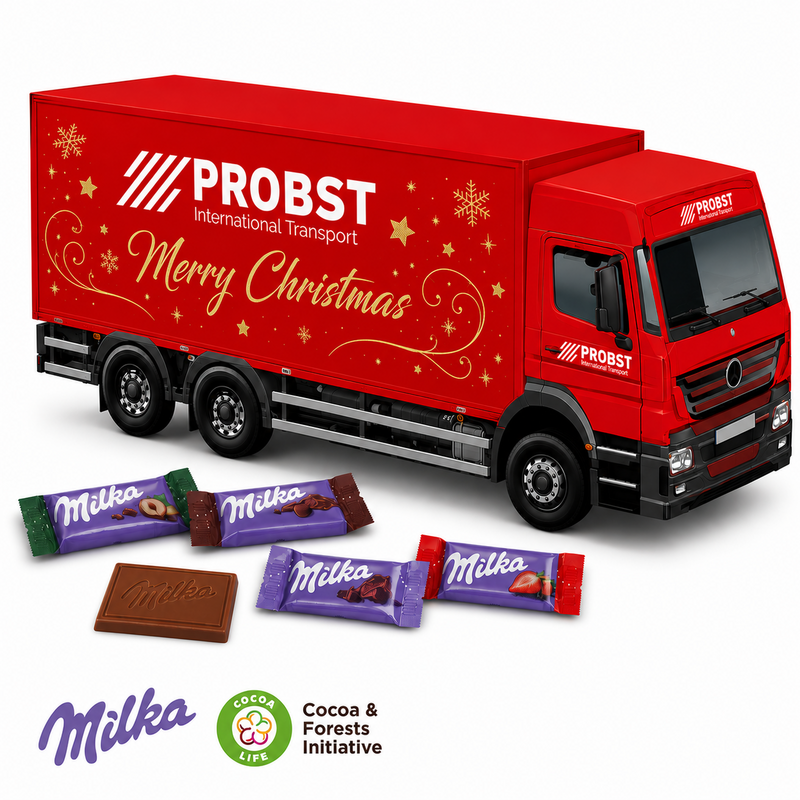 Milka 3D Truck Advent Calendar